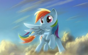 Create meme: rainbow dash, pony Ville, cartoon pony