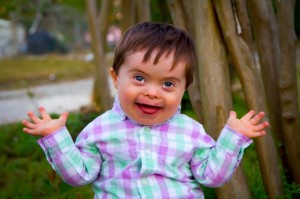 Create meme: down syndrome, down sendromu, kids smiling photo