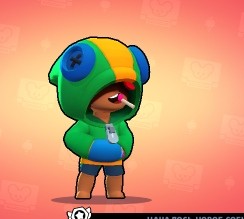 Create meme: Leon from brawl stars, leon brawl stars, play brawl stars