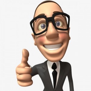 Create meme: business Manager, drawing of man with glasses, realtor cartoon