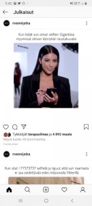 Create meme: Kim kardashian GIF, Kim kardashian memes, photo with comments