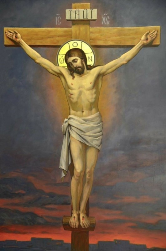 Create meme: the crucifixion of jesus christ calvary, the crucifixion of Christ, iconography of the crucifixion of Jesus Christ