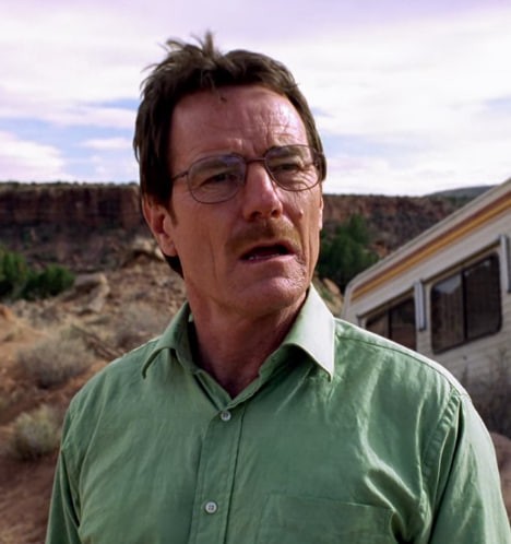 Create meme: Walter White and Jesse, breaking bad main character, Bryan Cranston