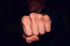 Create meme: hand, punch, fist