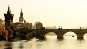 Create meme: the bridge over the river, Czech Republic background to your presentation, the Vltava river