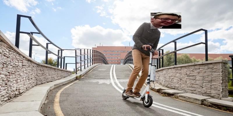 Create meme: Segways, xiaomi m 365 scooter, an electric skateboard
