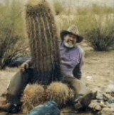 Create meme: cactus, the man with the cactus, desert cacti