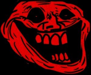 Create meme: trollface fonk smiles, trollface massacre, scary trollface