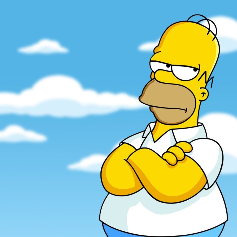 Create meme: Homer mmmm , the simpsons , Homer 