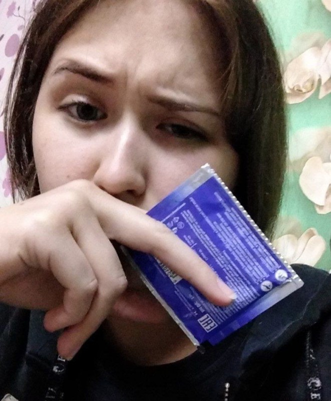 Create meme: people , girl , packaging unilatex condoms