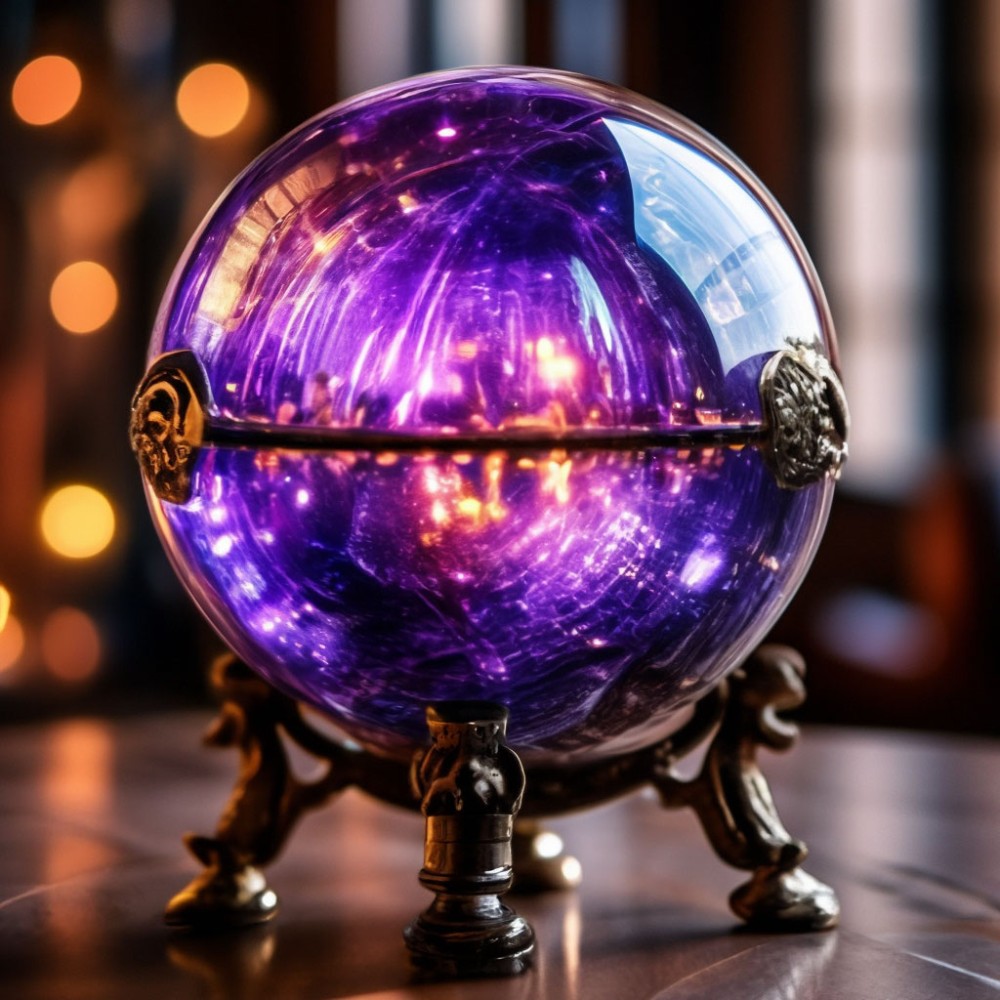 Create meme: magic ball, crystal ball magic, crystal ball