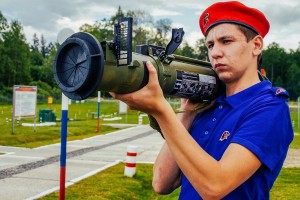 Create meme: the border guard with binoculars, Kursk unarme Mikhailov, DOSAAF unarme
