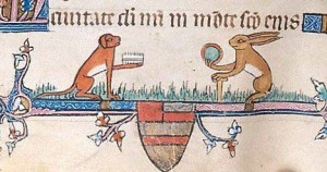 Создать мем: illustration manuscript of medieval new version купить, страдающее средневековье, заяц на улитке средневековье