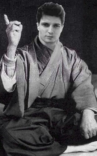 Create meme: meme monk the sage , Morihei Ueshiba meme, founder of aikido