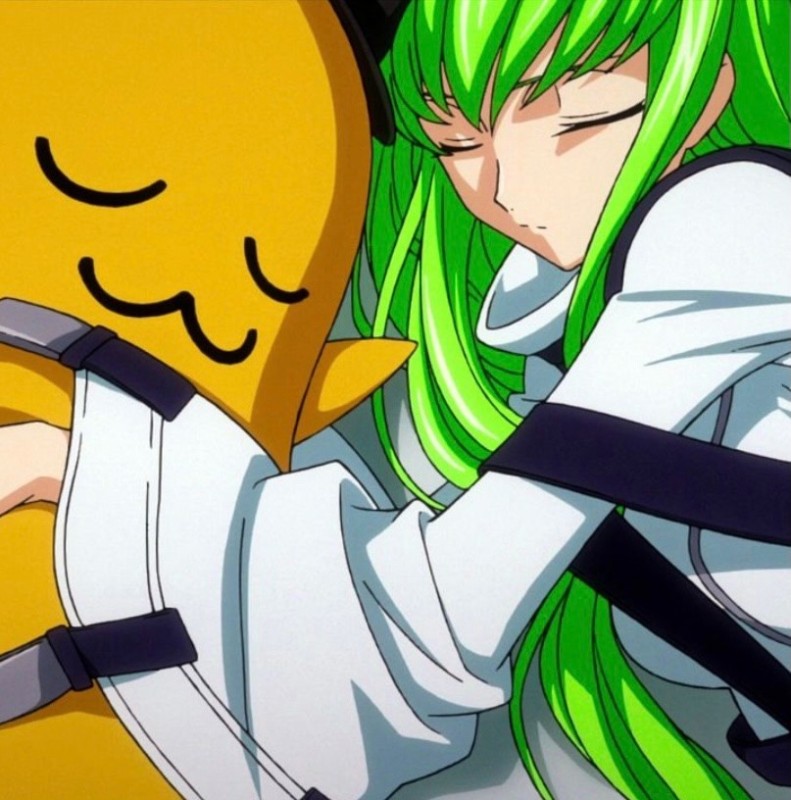 Create meme: code geass , anime code gias, c c