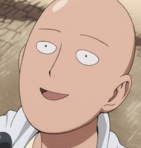 Create meme: bald, one punch man saitama, onepunchman