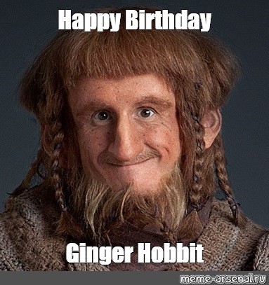 Happy Birthday Meme Ginger - Captions Imajinative