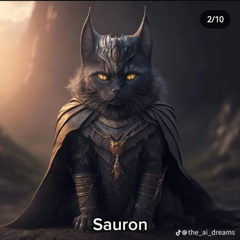 Create meme: cat in armor, mythical cats, a cat in armor