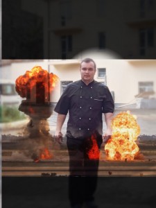 Create meme: fire numbers fire show, Artur Lotsmanov, my