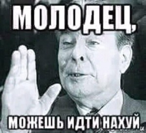 Создать мем: брежнев одобряет мем, брежнев не продолжай я понял, брежнев не продолжай мем