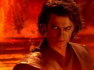 Create meme: picture Anakin you underestimate my power, anakin you underestimate my power, Anakin Skywalker evil
