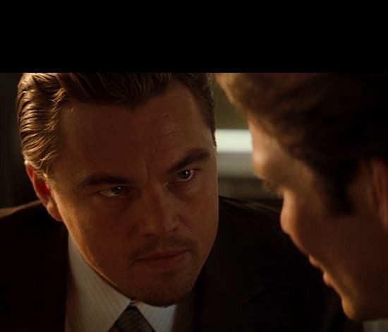 Create meme: DiCaprio beginning, leonardo dicaprio inception, Leonardo DiCaprio squints