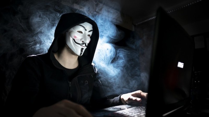 Create meme: guy Fawkes hacker, anonymous mask , the man in the mask of anonymus