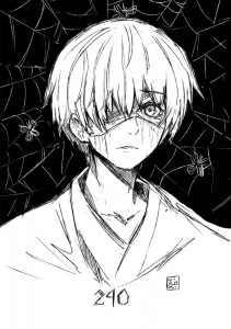 Create meme: kaneki manga, the Kaneko Ken art from the manga, the Kaneko