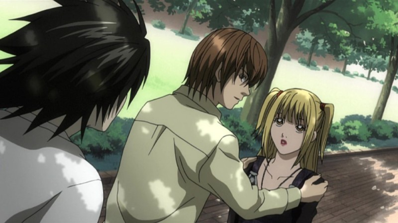 Create meme: death note by light and misa, anime death note by light and Misa, Misa's death note