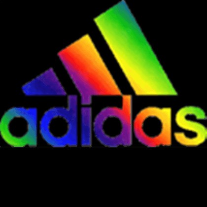 Create meme: adidas rainbow, rainbow Adidas get, adidas 