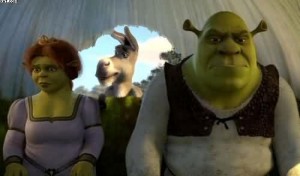 Create meme: Shrek donkey has arrived, Shrek, Shrek and Fiona