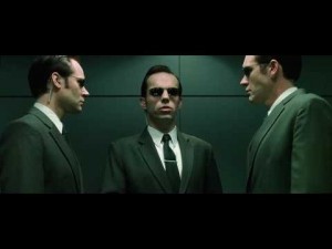 Create meme: agents from the movie matrix, agent Smith matrix reloaded, the 1999 matrix the film agent Smith
