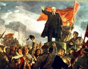 Create meme: April theses picture, the October revolution Lenin, April theses