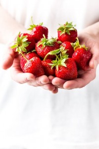Create meme: berry strawberry, fresh strawberries, strawberry