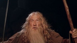 Create meme: Gandalf run you fools, Gandalf meme, Gandalf