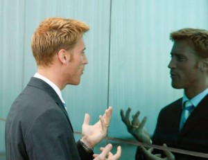 Create meme: a frame from the video, in the mirror, Man in the Mirror