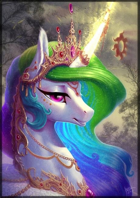Create meme: Princess Celestia , princess celestia art, pony Princess Celestia