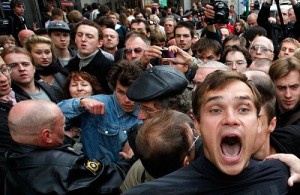 Create meme: Dmitry Monakhov, a crowd of people, People