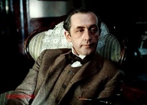 Create meme: Vasily Livanov, Sherlock Holmes 1979, Vasily Livanov Holmes