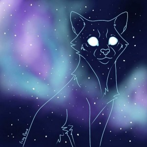 Создать мем: коты-воители, звёздное племя кэтвар, кошка