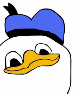 Create meme: Donald, duck, Donald duck