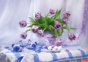 Create meme: floral still life