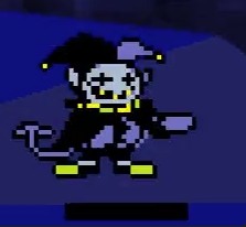 Create meme: undertale, jevil deltarune sprite