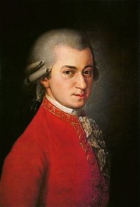 Create meme: Mozart