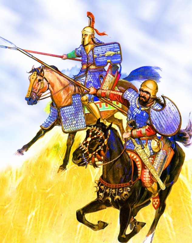 Create meme: the Scythians, scythian warrior, warriors Scythians Sarmatians Alans