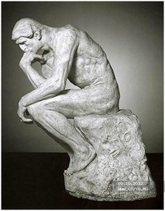 Создать мем: роден мефистофель, роден мыслитель модерн скульптуры, Огюст Роден