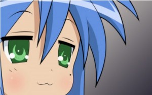 Создать мем: аниме lucky star, konata izumi, аниме