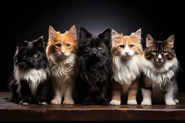Create meme: maine coon breed, cat , kittens the Maine Coon 