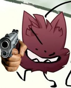 Create meme: cat Leo, anime