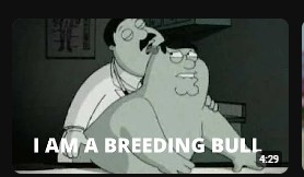 Create meme: Peter Griffin is eating, Peter Griffin Season 1, Brian Griffins